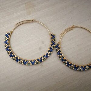 boucles d'oreilles perle