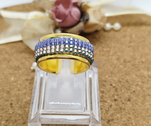 Bague en perle de miyuki