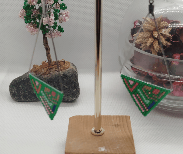 Boucles d'oreilles perle miyuki
