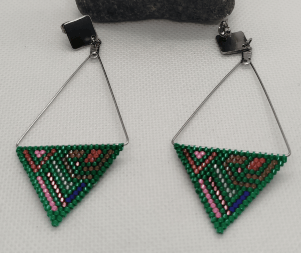 Boucles d'oreilles perle miyuki