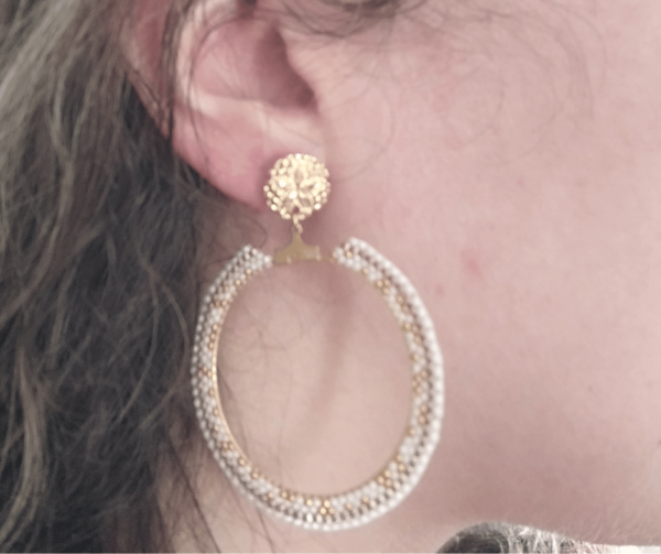 Boucles d'oreilles perles