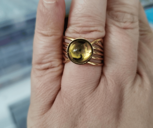 bague résine