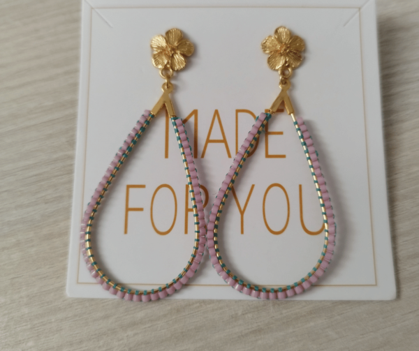 Boucles d'oreilles perles