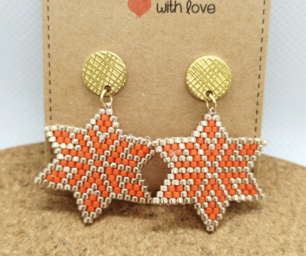 Boucles d'oreilles perles