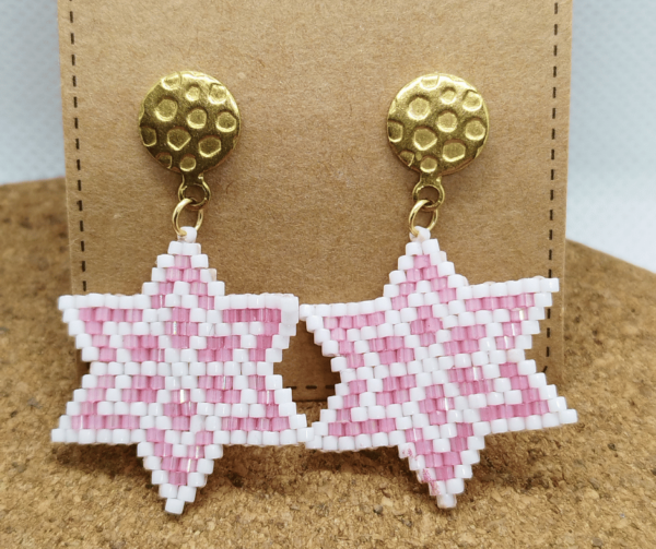 Boucles d'oreilles perles