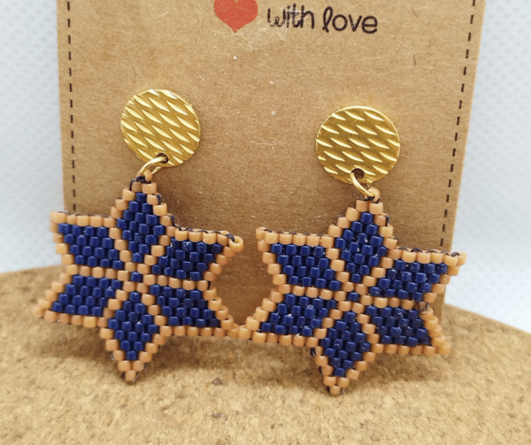 Boucles d'oreilles perles