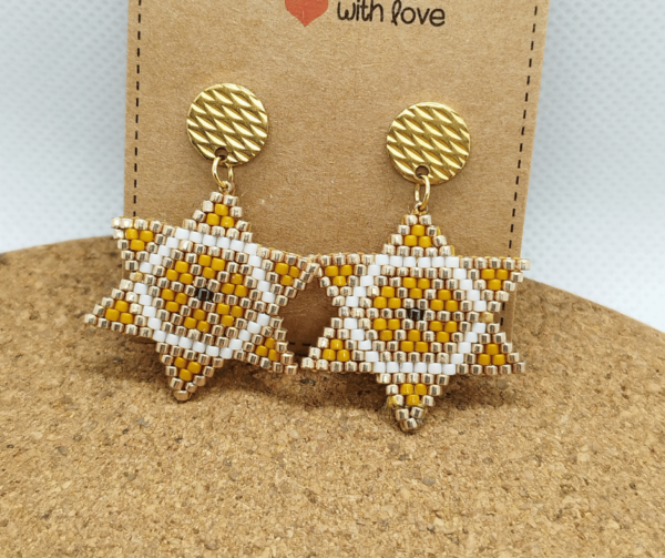 Boucles d'oreilles perles