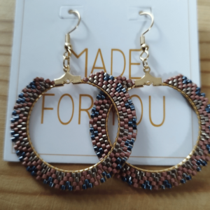 boucles d'oreilles perle