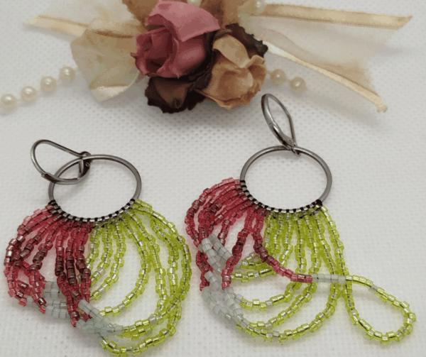 Boucles d'oreilles perle miyuki