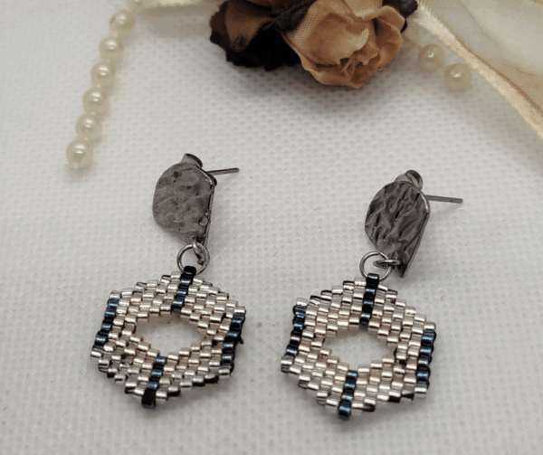 Boucles d'oreilles perle miyuki