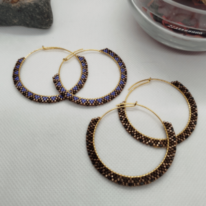 Boucles d'oreilles miyuki