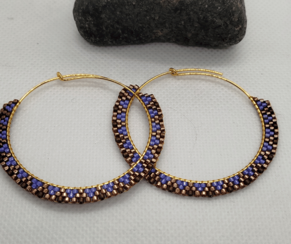 Boucles d'oreilles miyuki