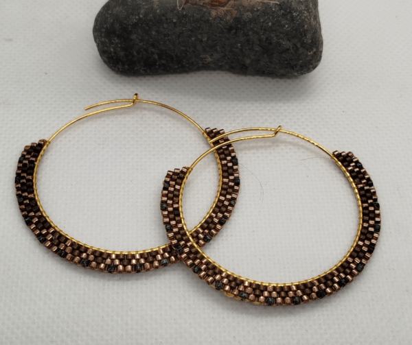 Boucles d'oreilles miyuki