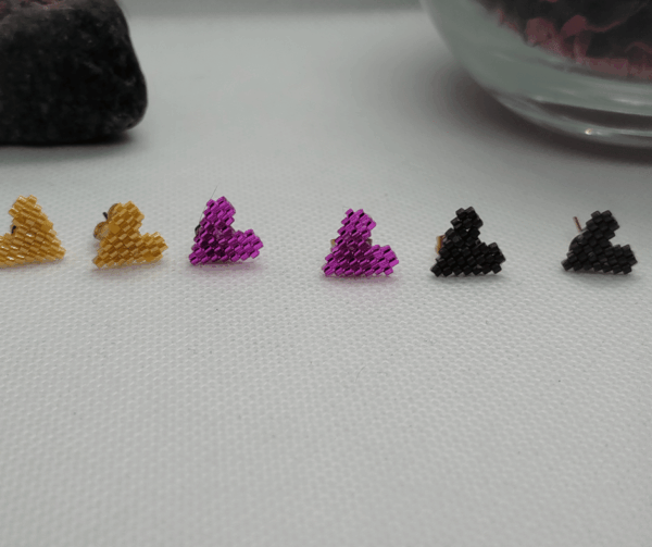 Boucles d'oreilles perle miyuki