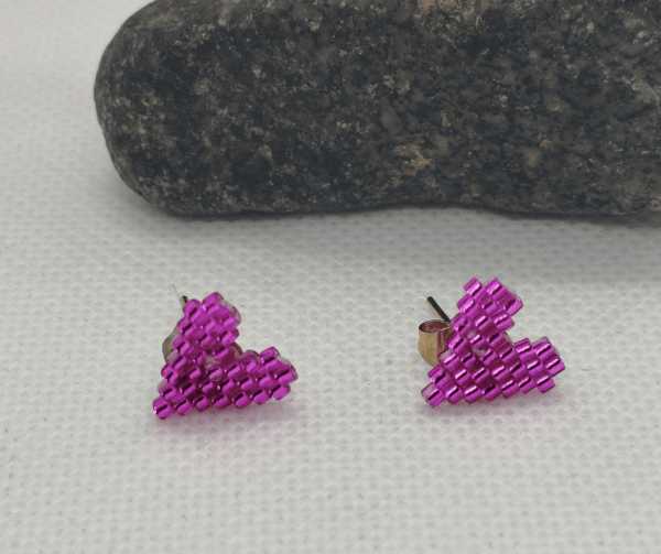 Boucles d'oreilles perle miyuki