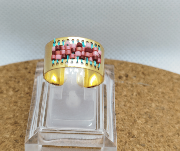 Bague en perle