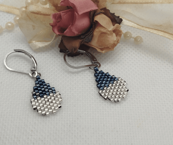 Boucles d'oreilles perle miyuki