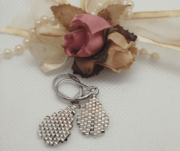 Boucles d'oreilles perle miyuki