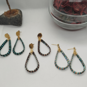 Boucles d'oreilles miyuki Tila