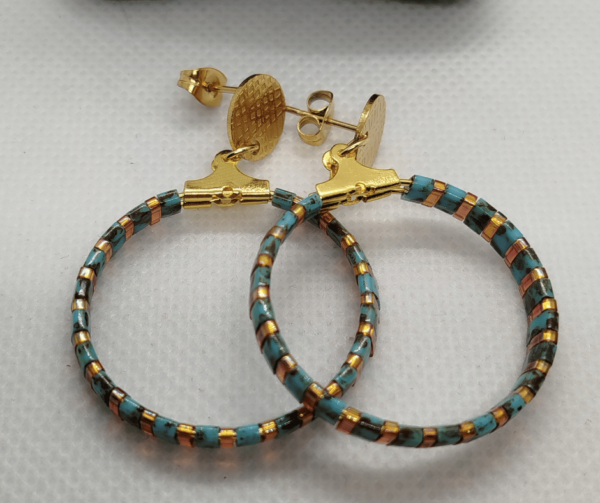 Boucles d'oreilles miyuki