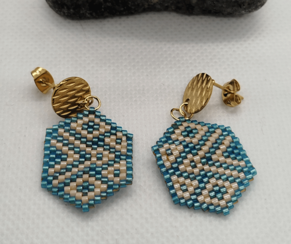 Boucles d'oreilles miyuki