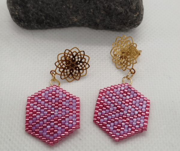 Boucles d'oreilles miyuki