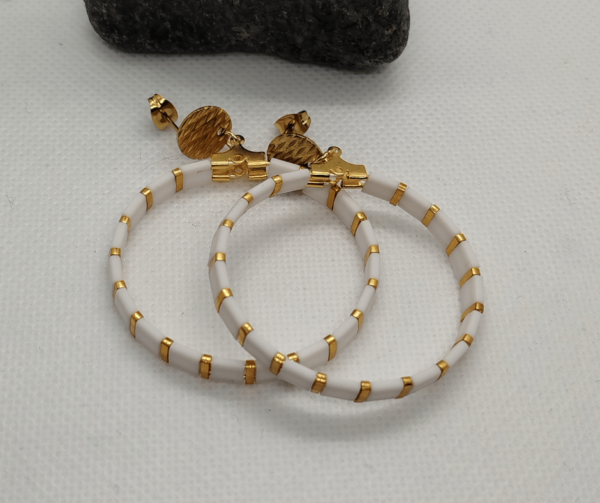 Boucles d'oreilles miyuki