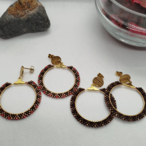 Boucles d'oreilles miyuki