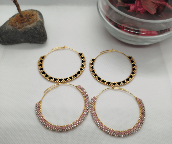Boucles d'oreilles miyuki