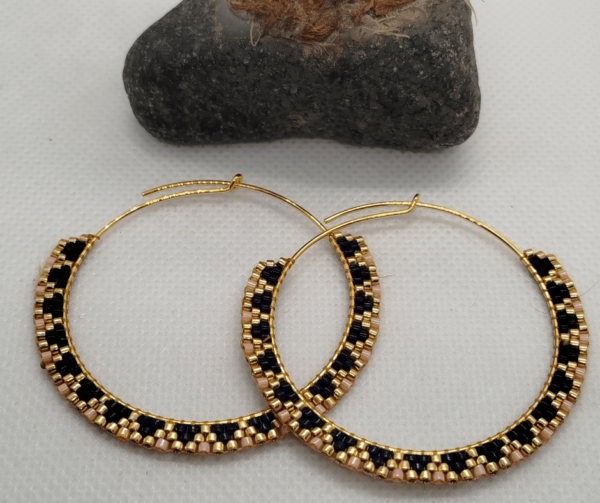 Boucles d'oreilles miyuki