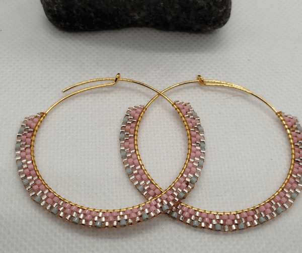 Boucles d'oreilles miyuki