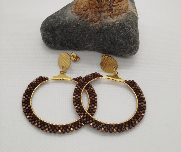 Boucles d'oreilles miyuki