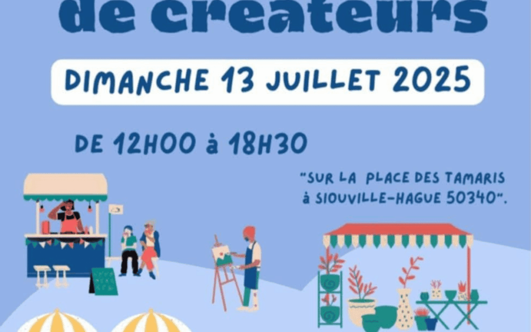 Prochain rendez-vous : Marché de créateurs à Siouville-Hague !