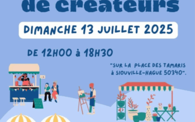 Prochain rendez-vous : Marché de créateurs à Siouville-Hague !