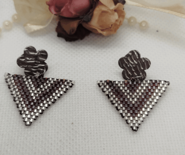 Boucles d'oreilles perle miyuki