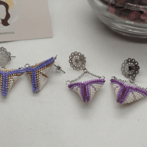 Boucles d'oreilles perle miyuki