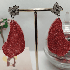 Boucles d'oreilles résine
