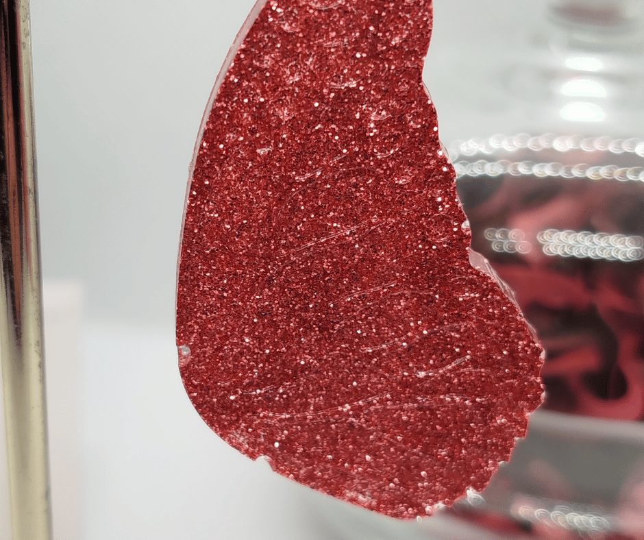 Boucles d'oreilles résine