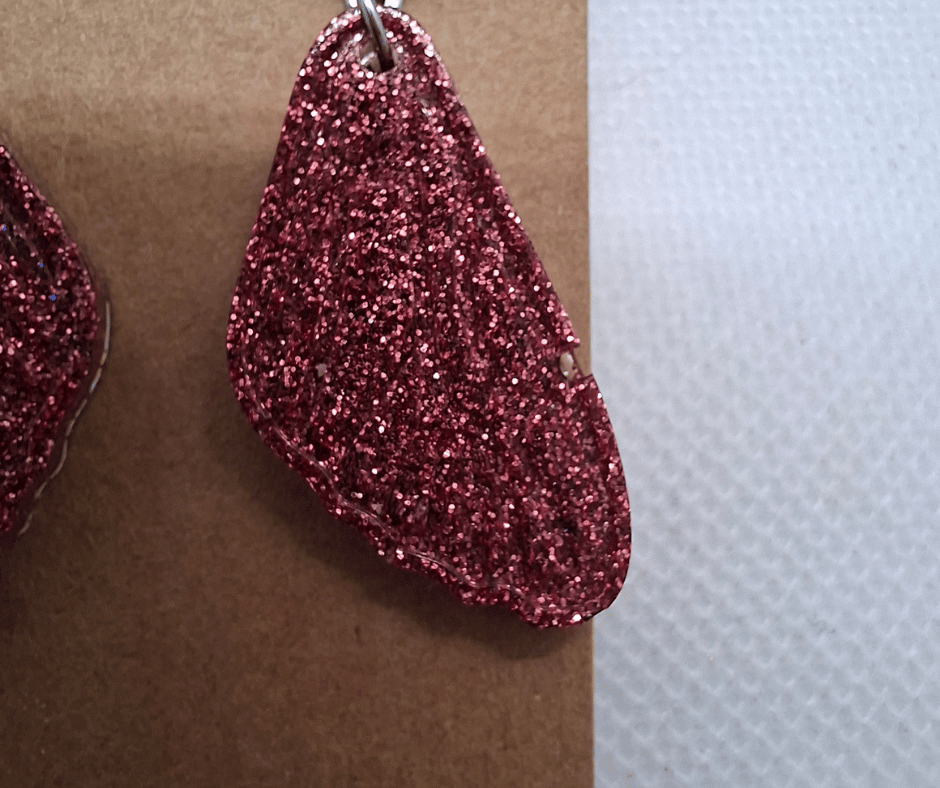 Boucles d’oreilles Sakura Kasumi en résine époxy | CREAS BY EA – Image 5