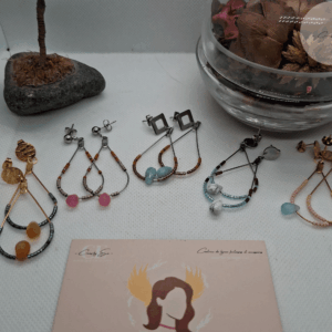 Boucles d'oreilles perle miyuki