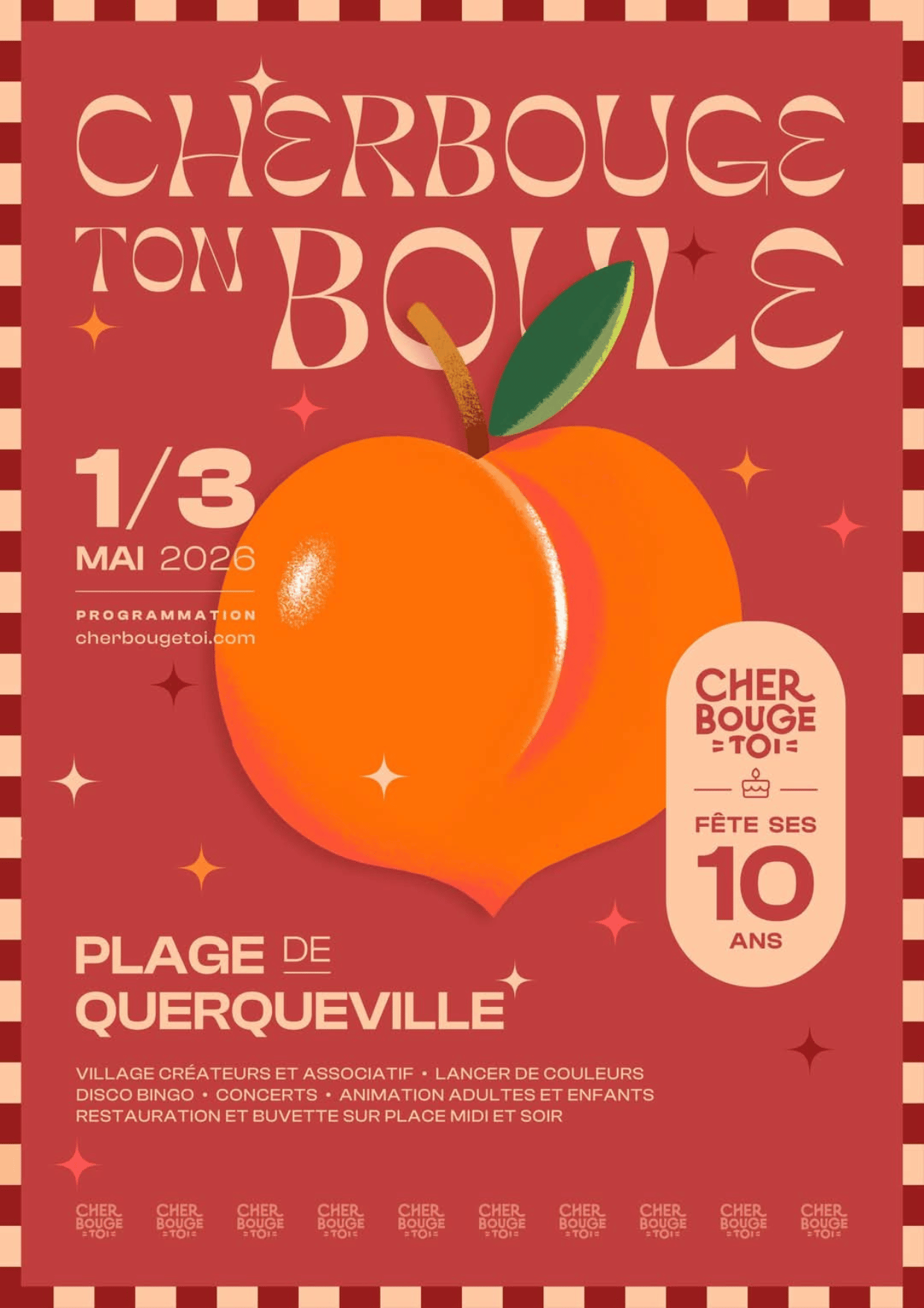 affiche CherBOUGEtonboule Querqueville 2026