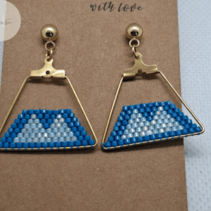 Boucles Miyuki bleues Aoi Nami