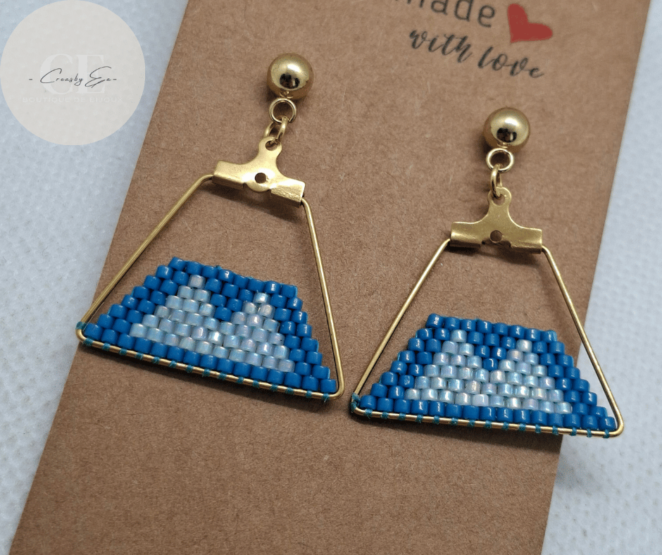 Boucles Miyuki bleues Aoi Nami | CREAS BY EA – Image 2