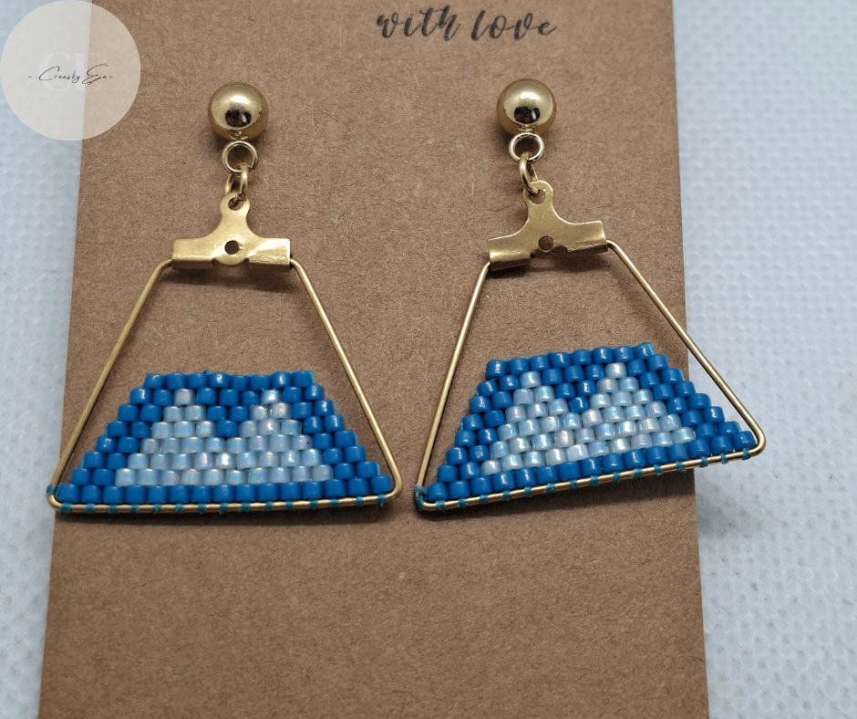 Boucles Miyuki bleues Aoi Nami