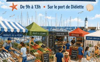 Marché estival Diélette 2026 | Créas By E.A le 16 août